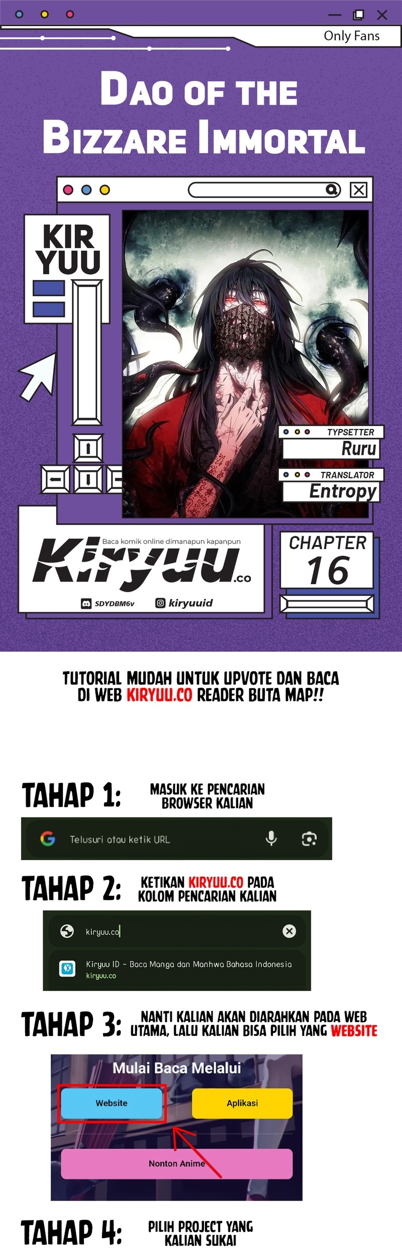 Komik Dao of the Bizarre Immortal Chapter 16 gambar 1