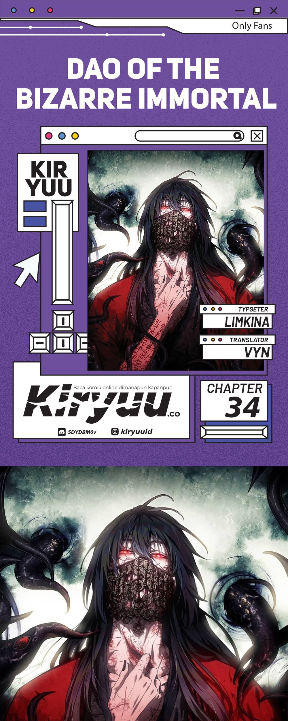 Komik Dao of the Bizarre Immortal Chapter 34 gambar 1