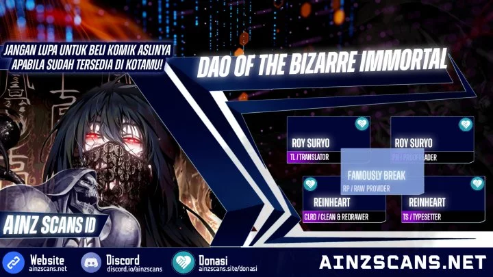 Komik Dao of the Bizarre Immortal Chapter 58 gambar 1