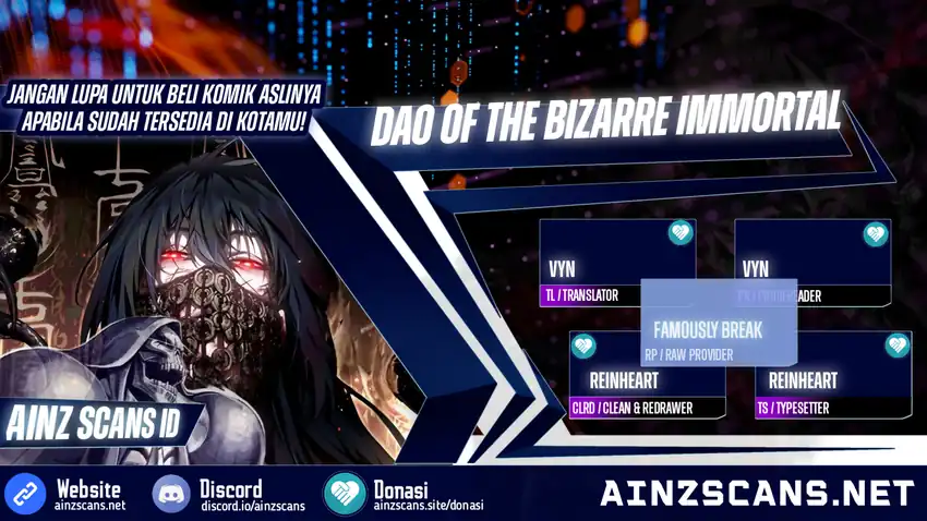 Komik Dao of the Bizarre Immortal Chapter 74 gambar 1