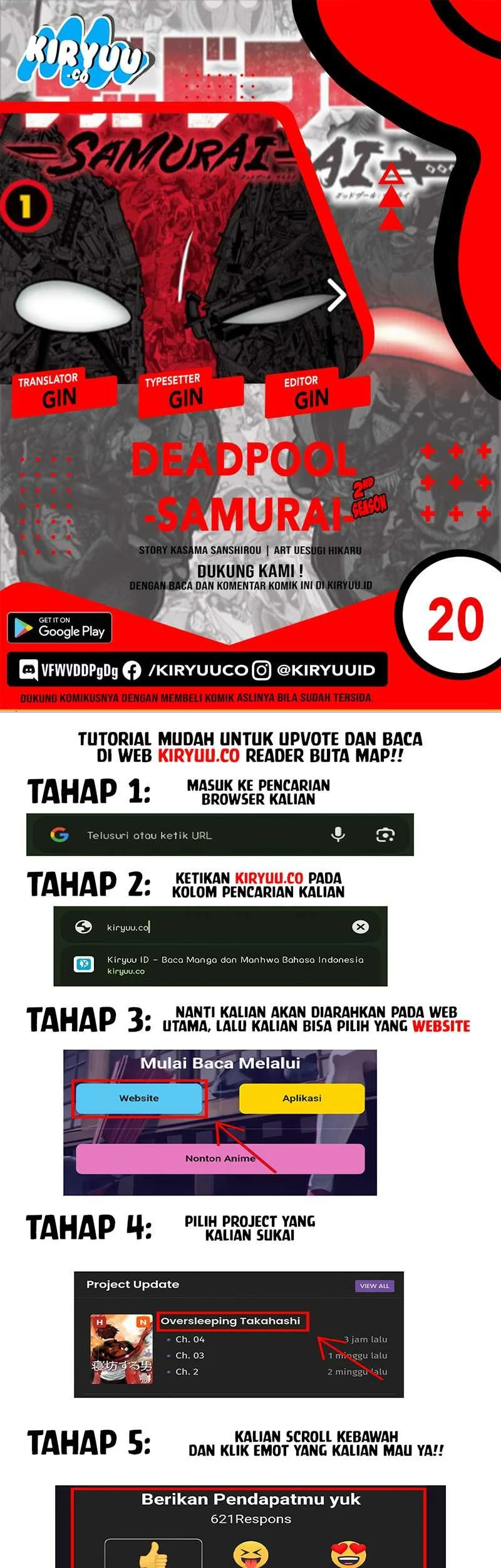 Komik Deadpool: Samurai Chapter 20 gambar 1