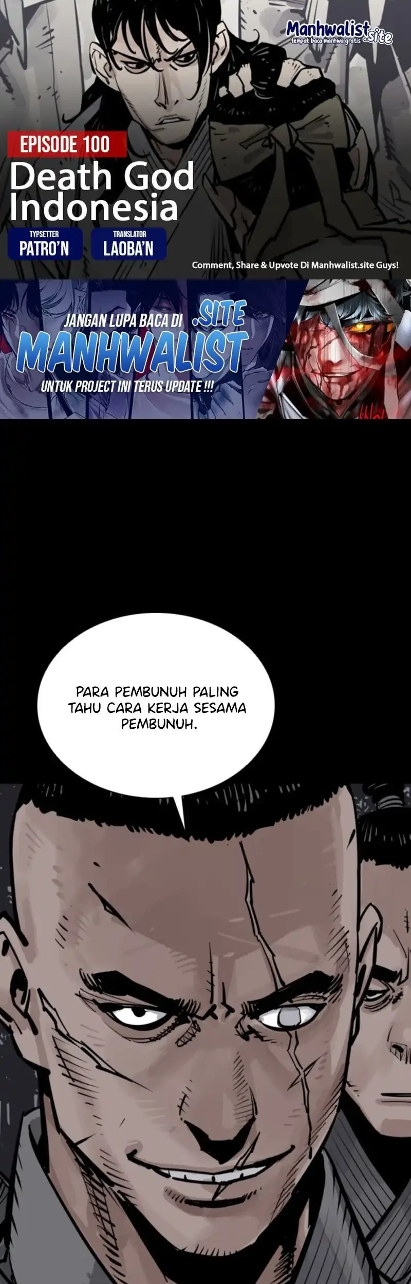 Komik Death God Chapter 100 gambar 1