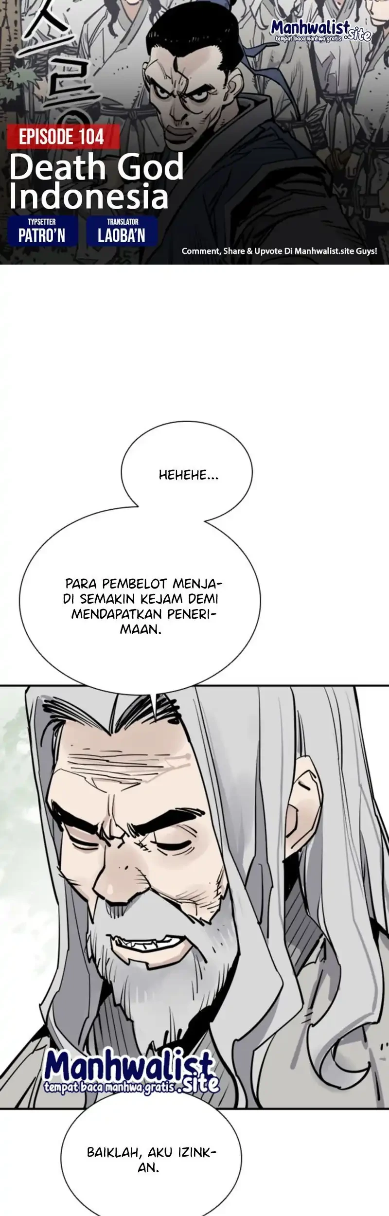Komik Death God Chapter 104 gambar 1