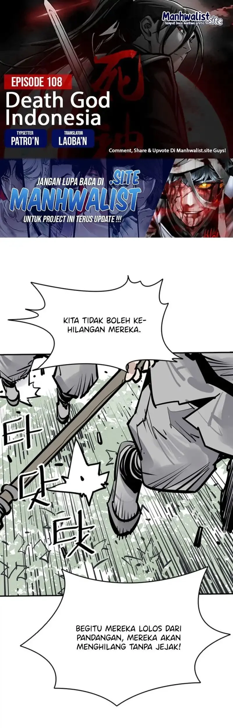 Komik Death God Chapter 108 gambar 1