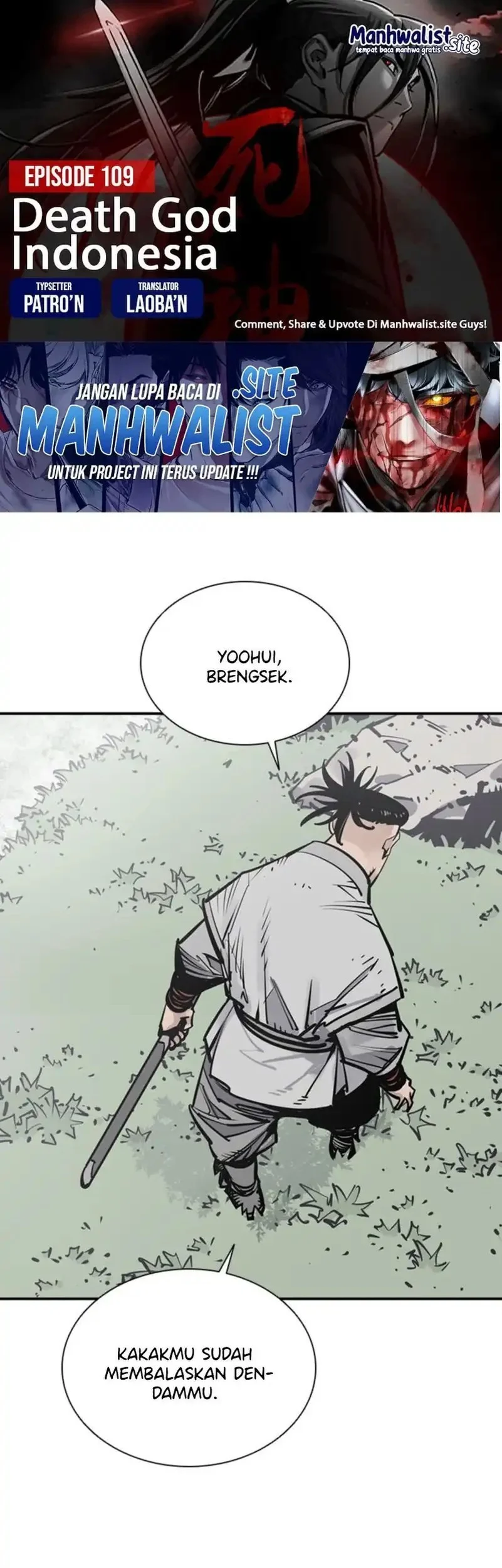 Komik Death God Chapter 109 gambar 1