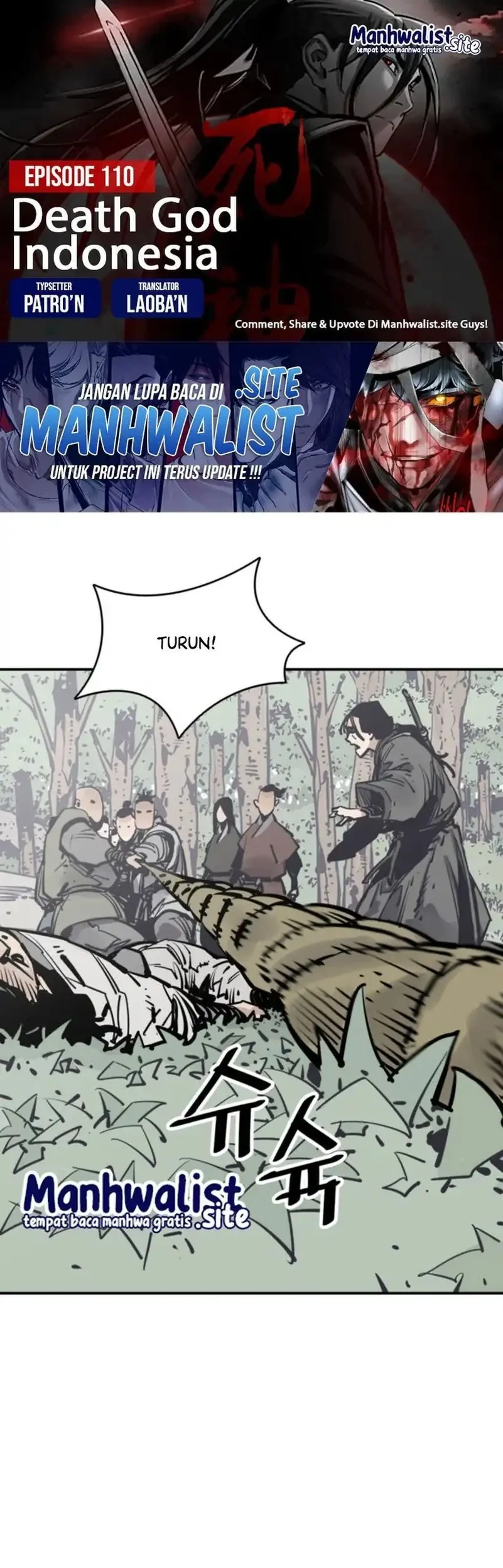 Komik Death God Chapter 110 gambar 1