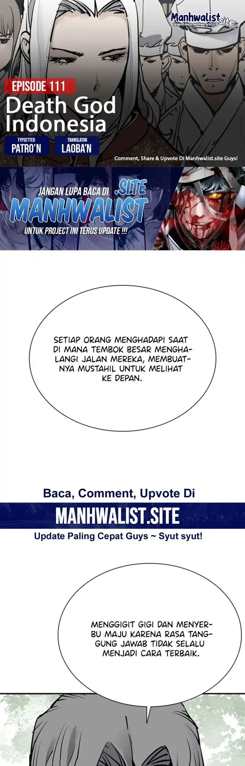 Komik Death God Chapter 111 gambar 1