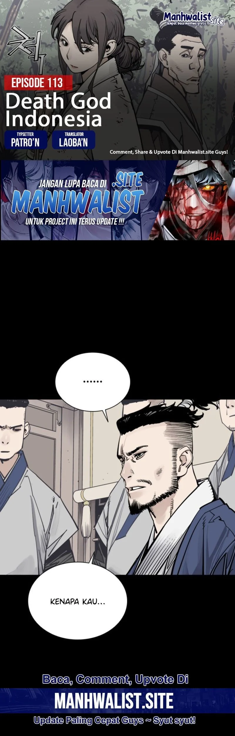 Komik Death God Chapter 113 gambar 1