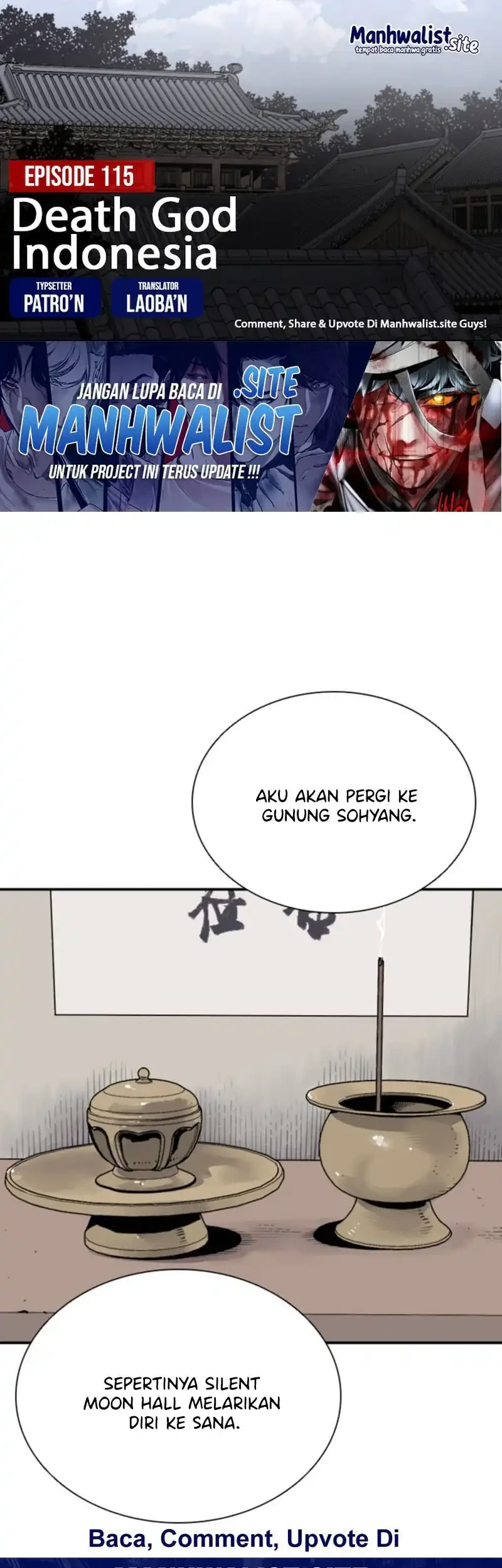 Komik Death God Chapter 115 gambar 1