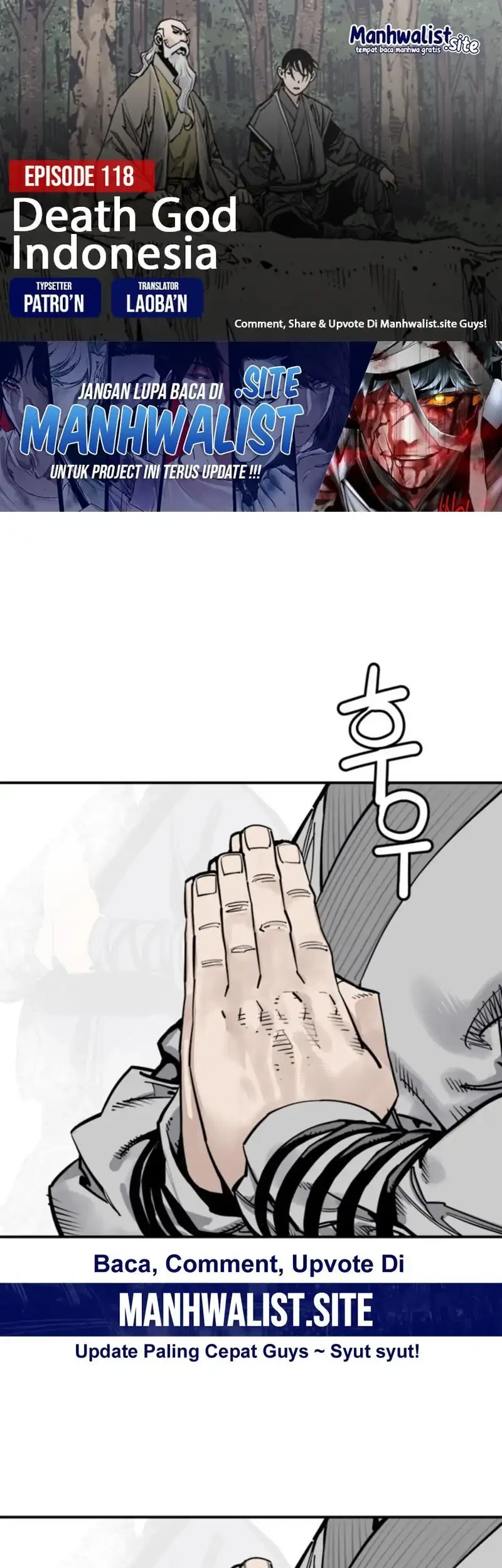 Komik Death God Chapter 118 gambar 1