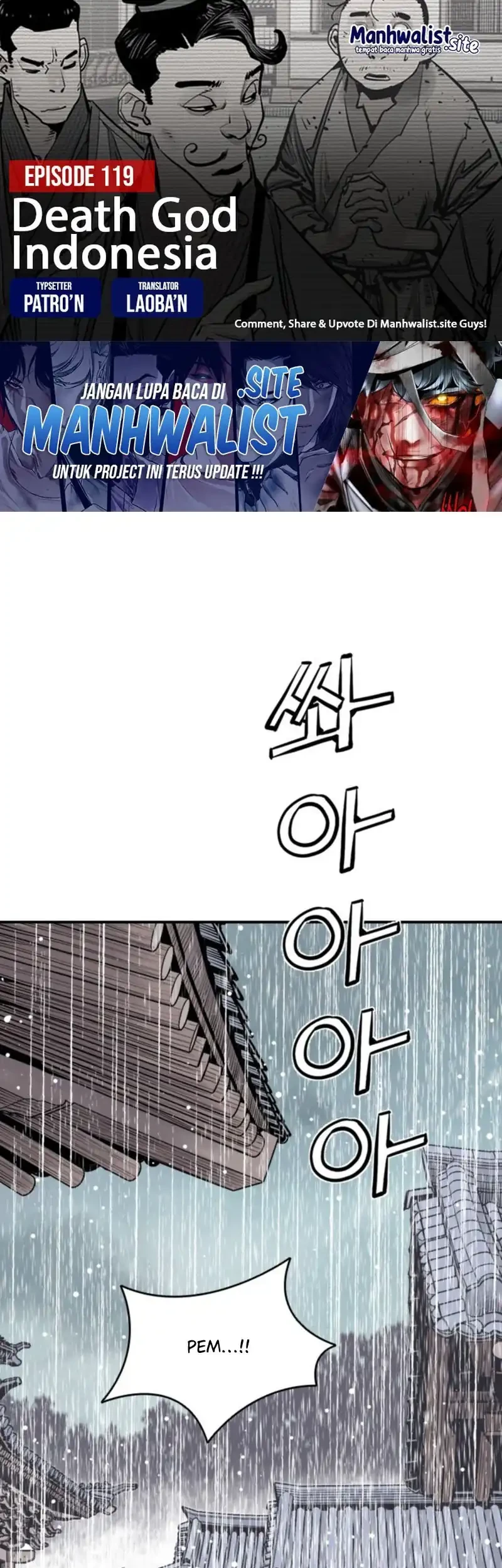 Komik Death God Chapter 119 gambar 1