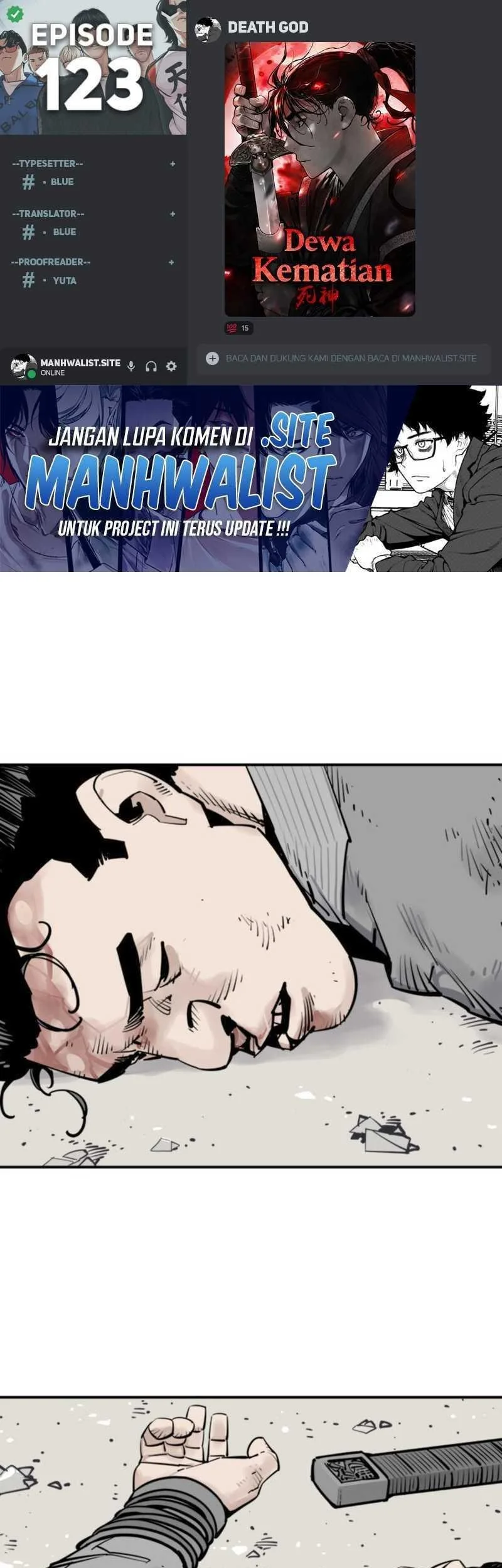 Komik Death God Chapter 123 gambar 1