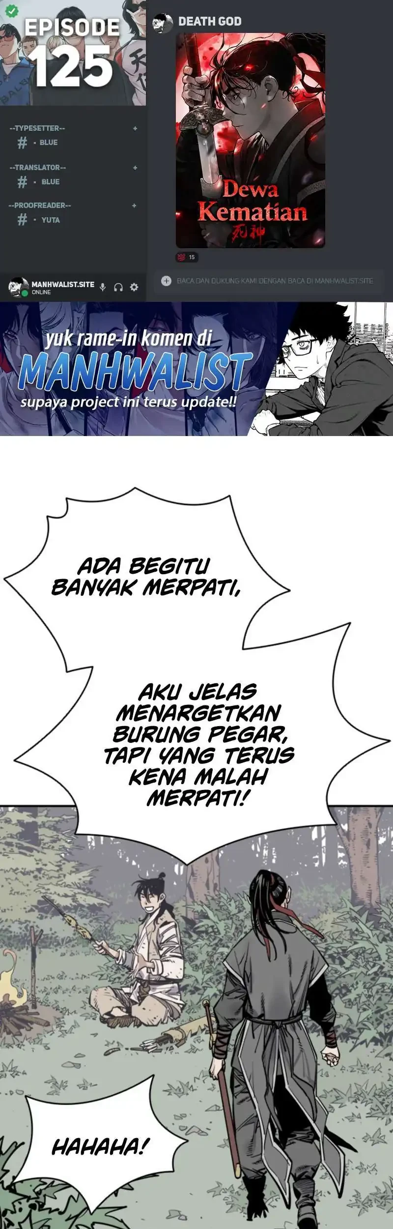 Komik Death God Chapter 125 gambar 1