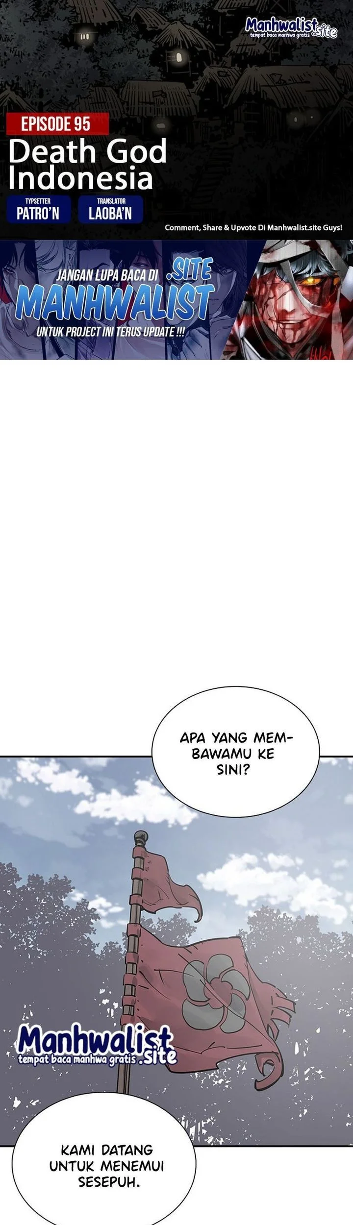 Komik Death God Chapter 95 gambar 1