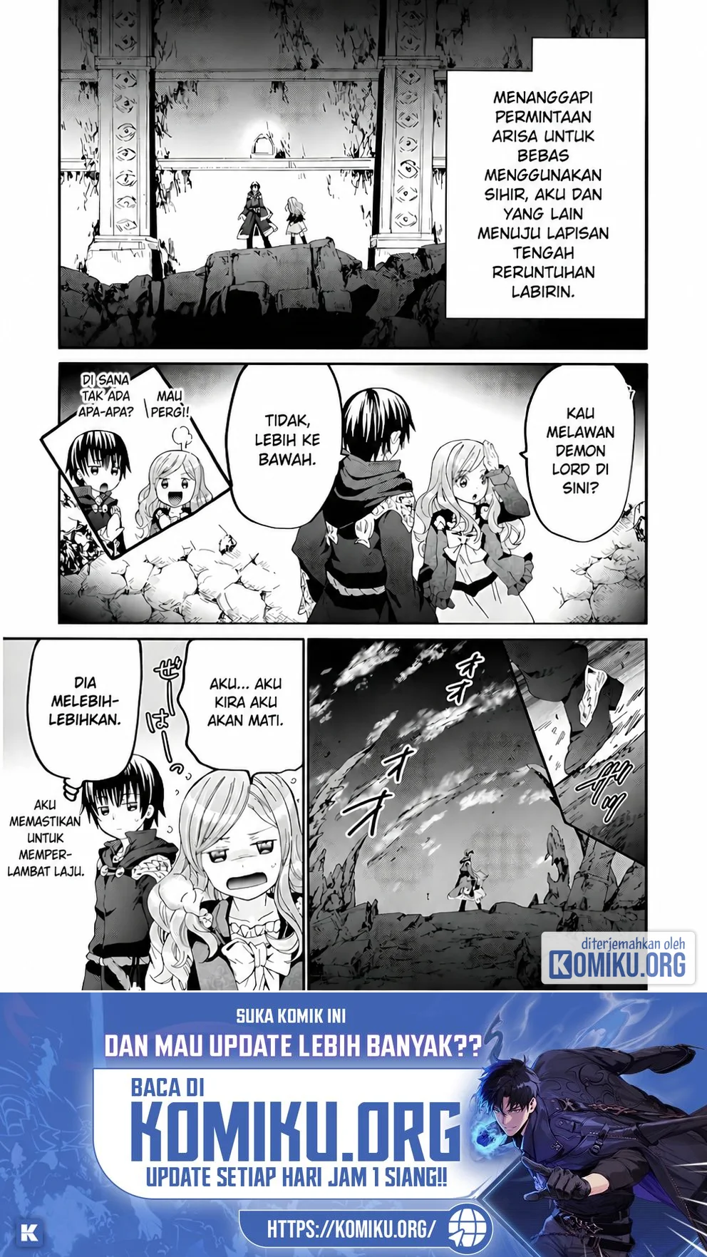 Komik Death March kara Hajimaru Isekai Kyousoukyoku Chapter 109 gambar 1