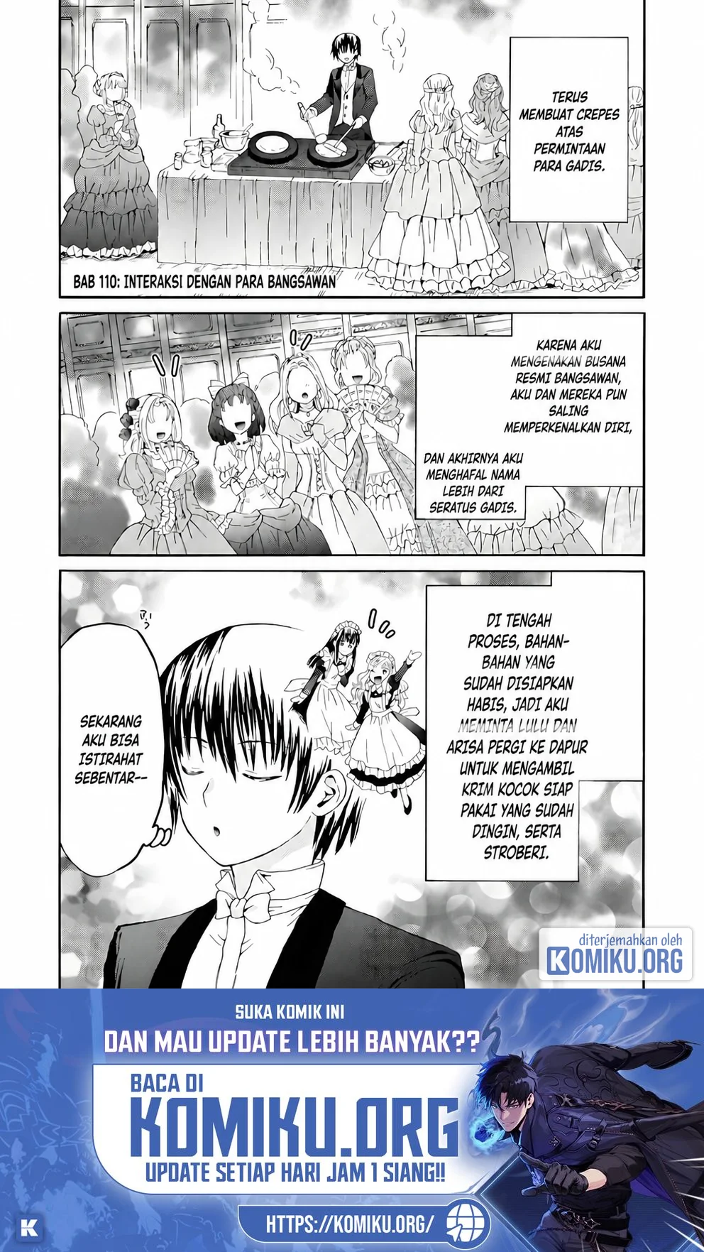 Komik Death March kara Hajimaru Isekai Kyousoukyoku Chapter 110 gambar 1