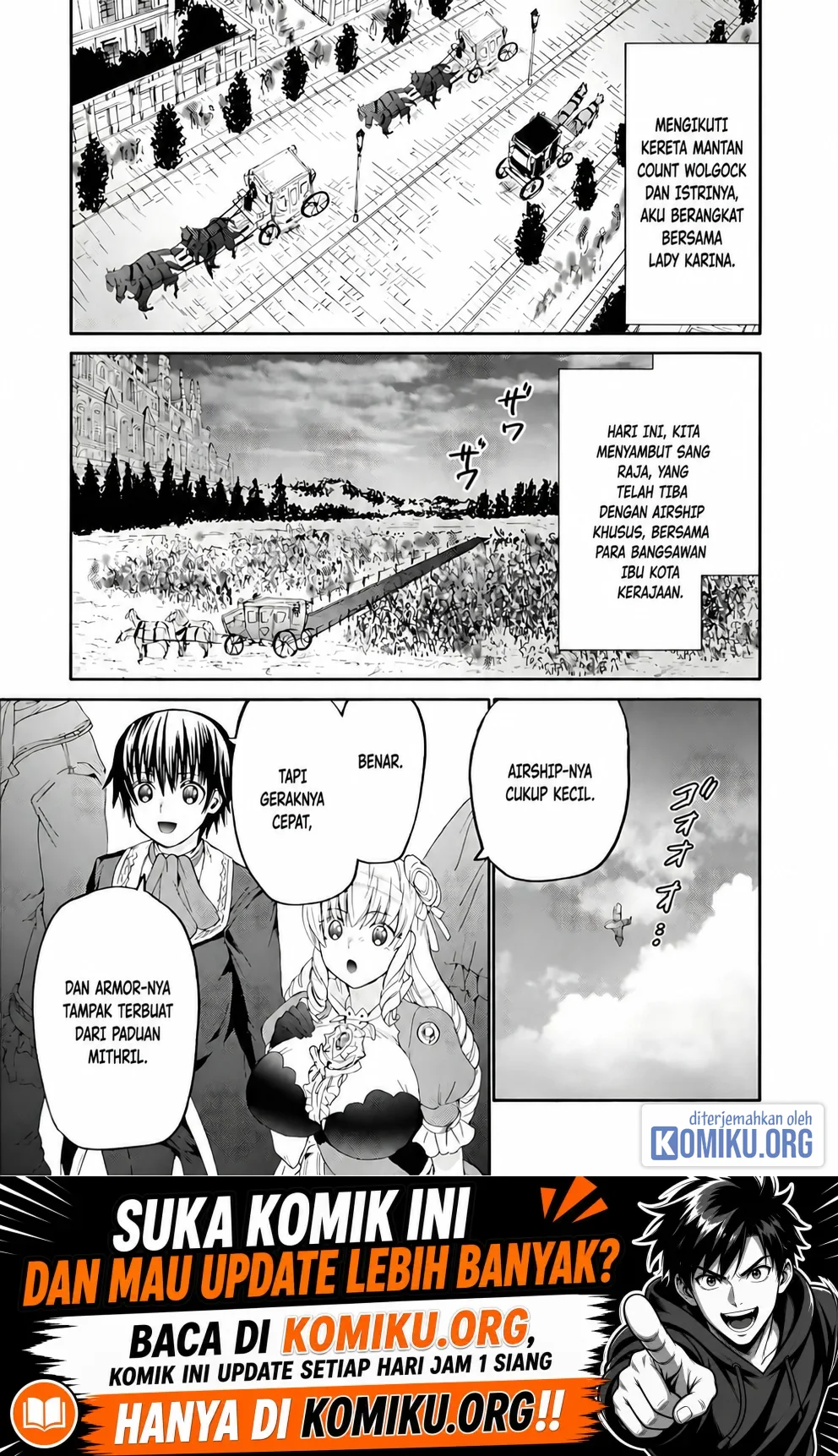 Komik Death March kara Hajimaru Isekai Kyousoukyoku Chapter 111 gambar 1