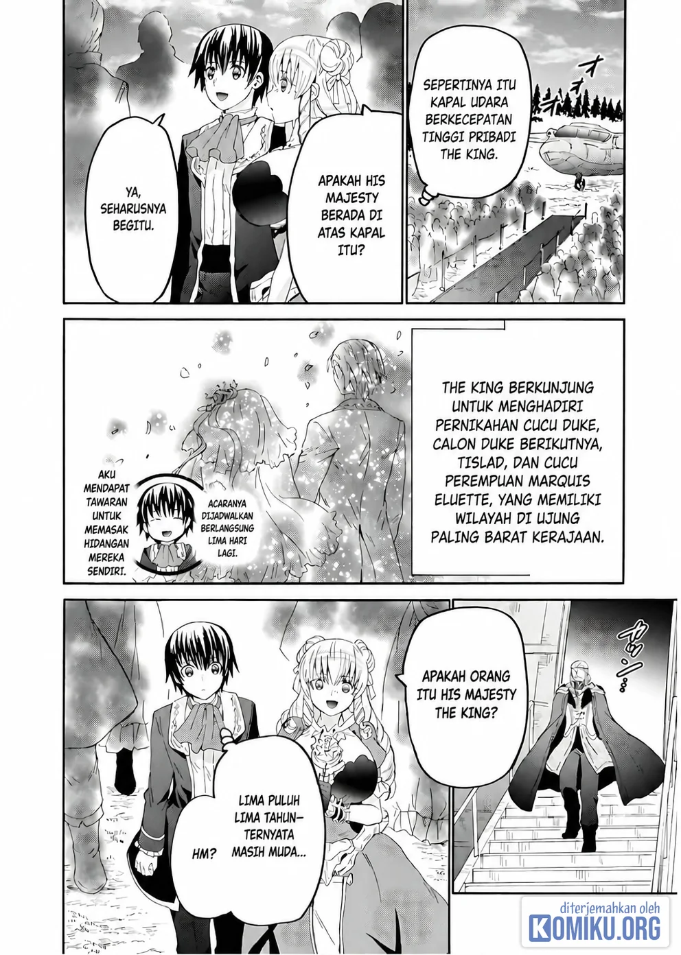 Manga Death March kara Hajimaru Isekai Kyousoukyoku Chapter 111 gambar 2
