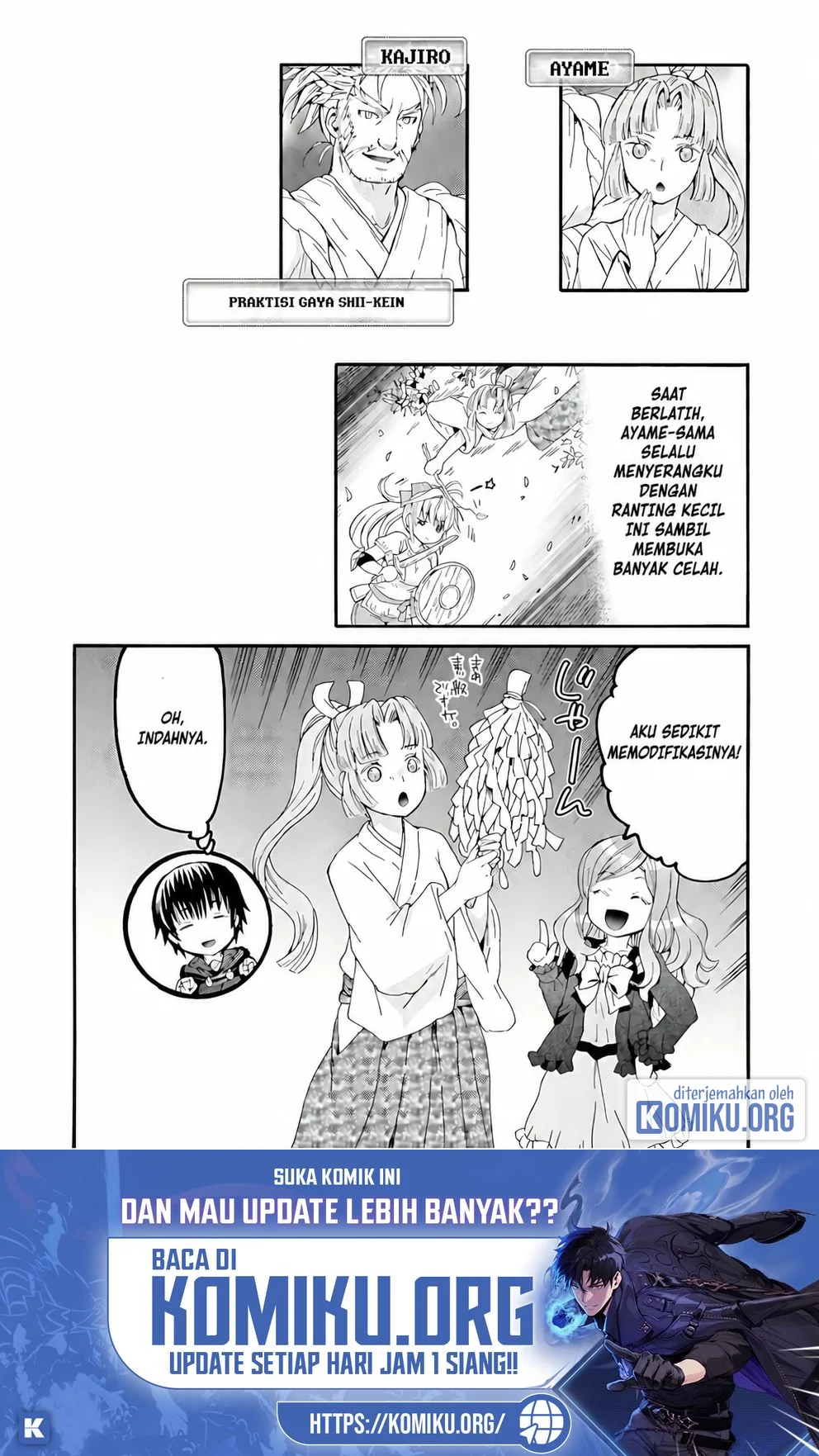 Komik Death March kara Hajimaru Isekai Kyousoukyoku Chapter 112.5 gambar 1