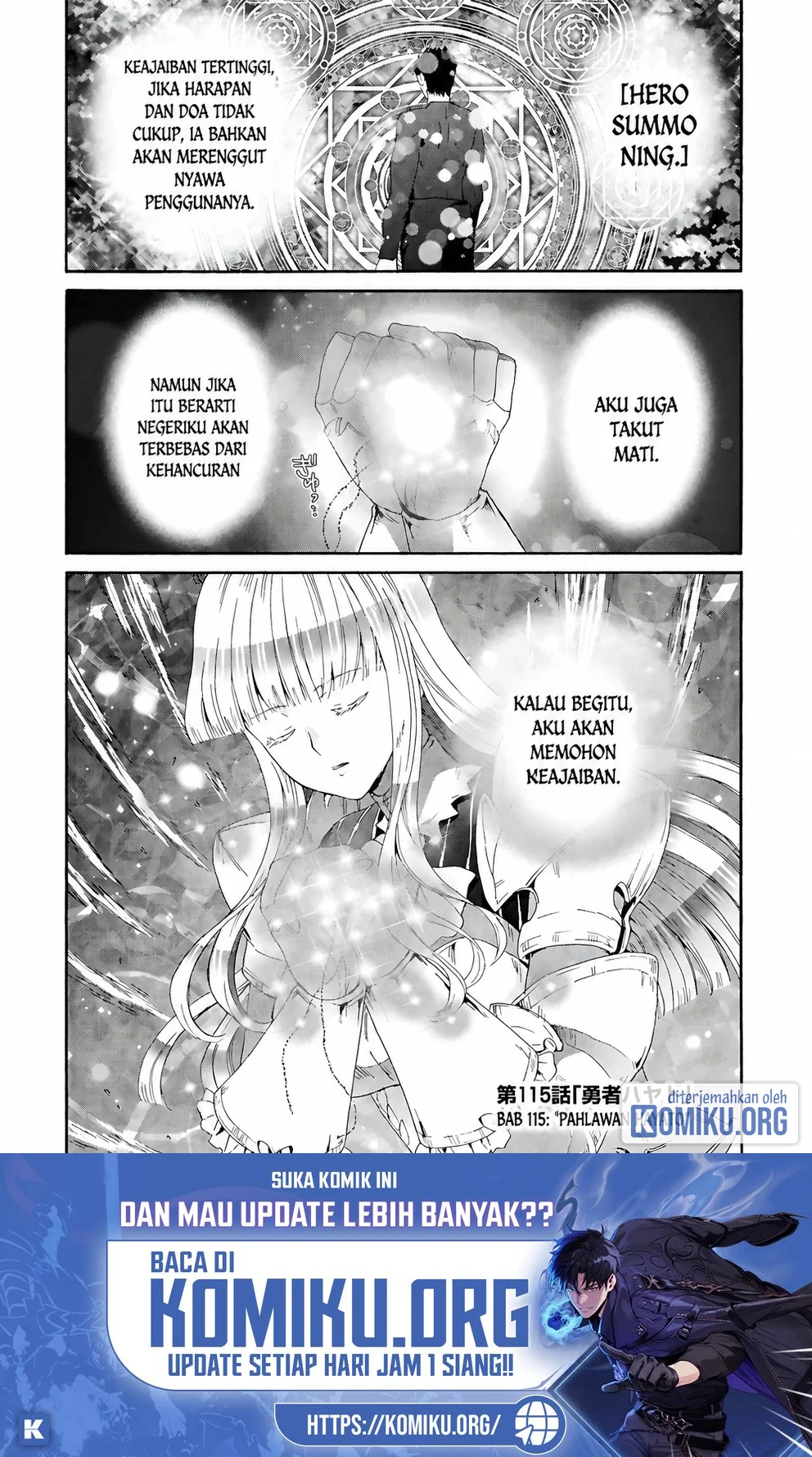 Manga Death March kara Hajimaru Isekai Kyousoukyoku Chapter 115 gambar 2