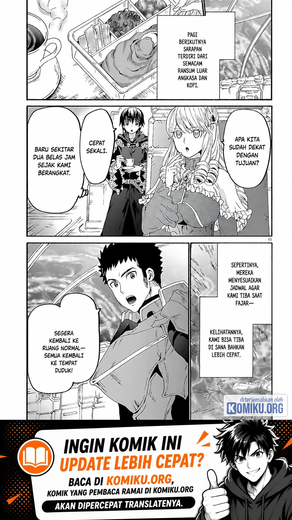 Komik Death March kara Hajimaru Isekai Kyousoukyoku Chapter 120 gambar 1