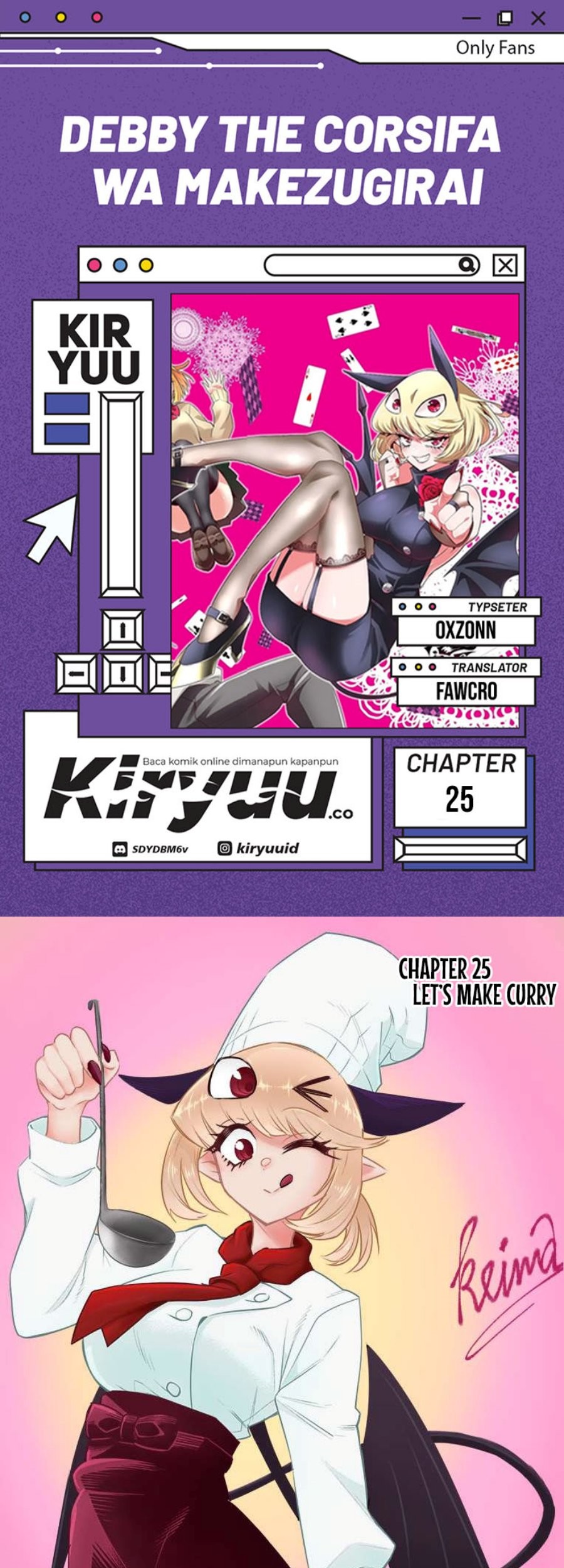 Komik Debby the Corsifa wa Makezugirai Chapter 25 gambar 1