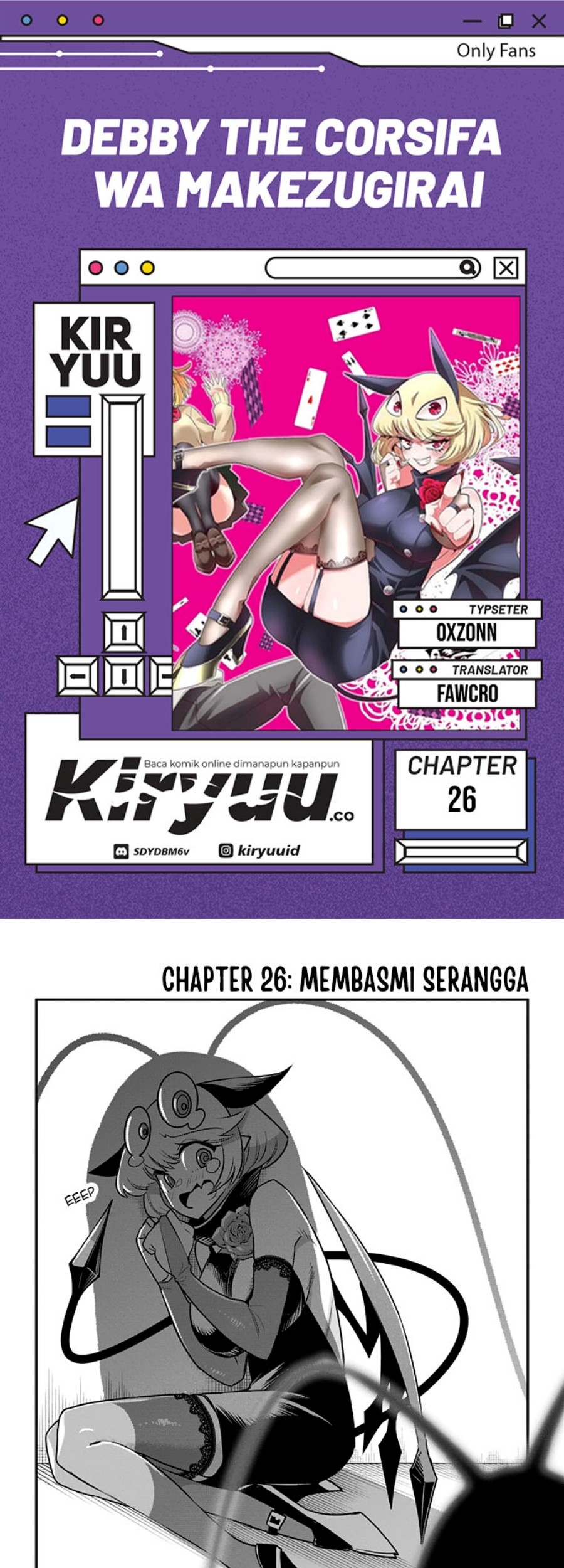 Komik Debby the Corsifa wa Makezugirai Chapter 26 gambar 1