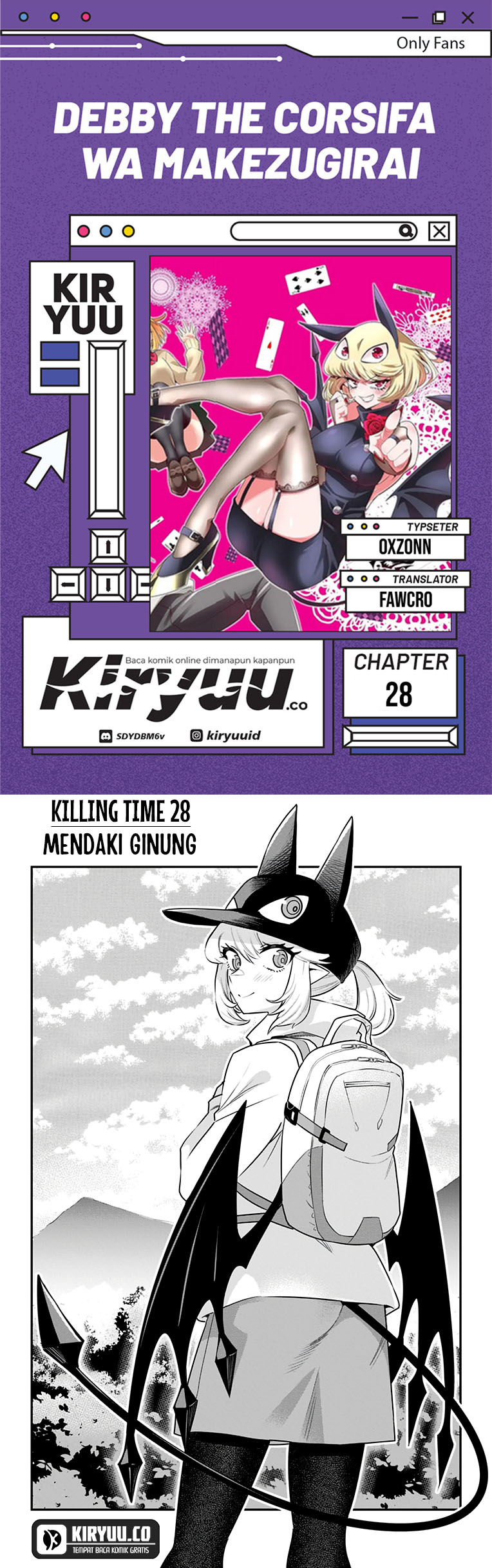 Komik Debby the Corsifa wa Makezugirai Chapter 28 gambar 1