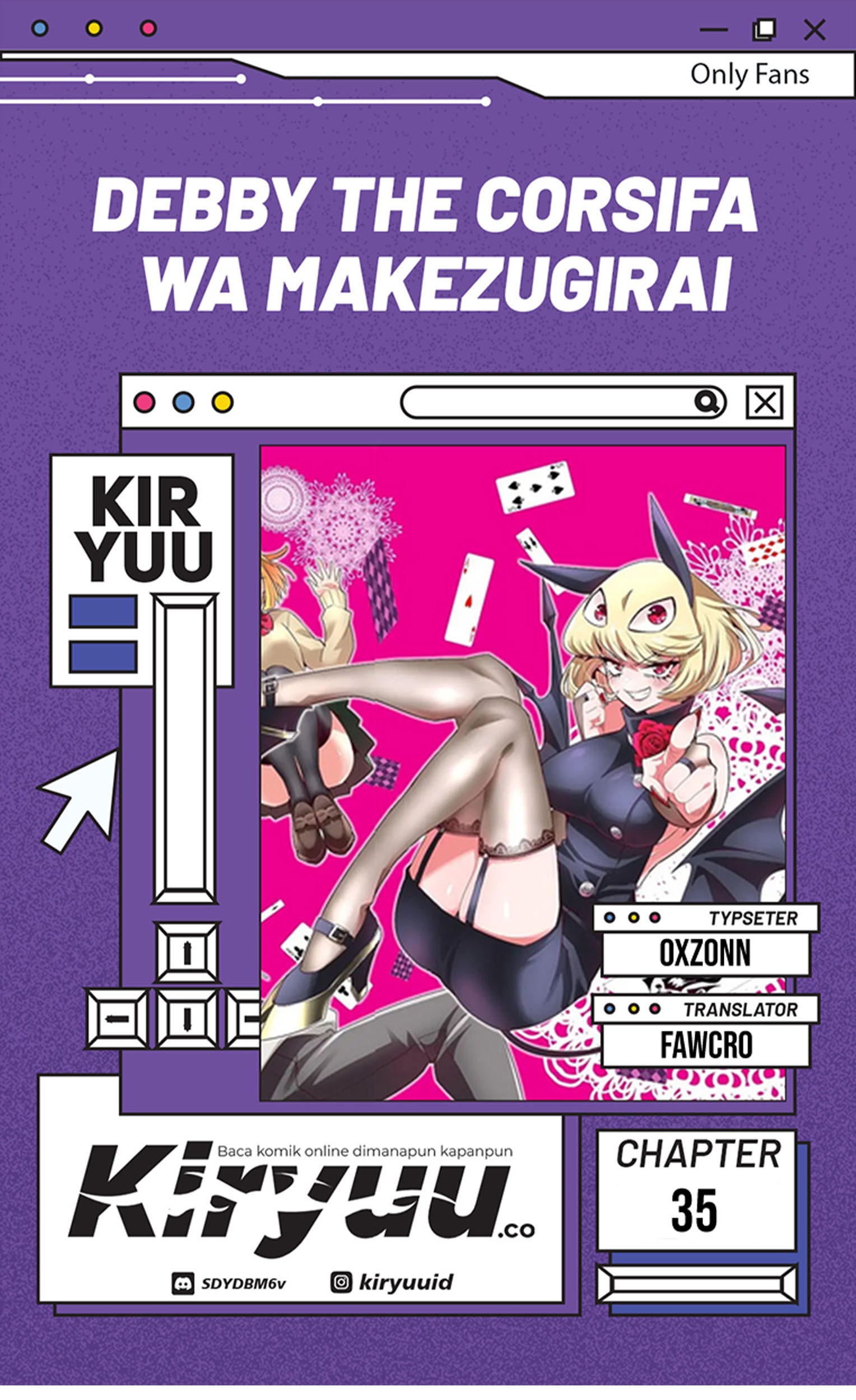 Komik Debby the Corsifa wa Makezugirai Chapter 35 gambar 1