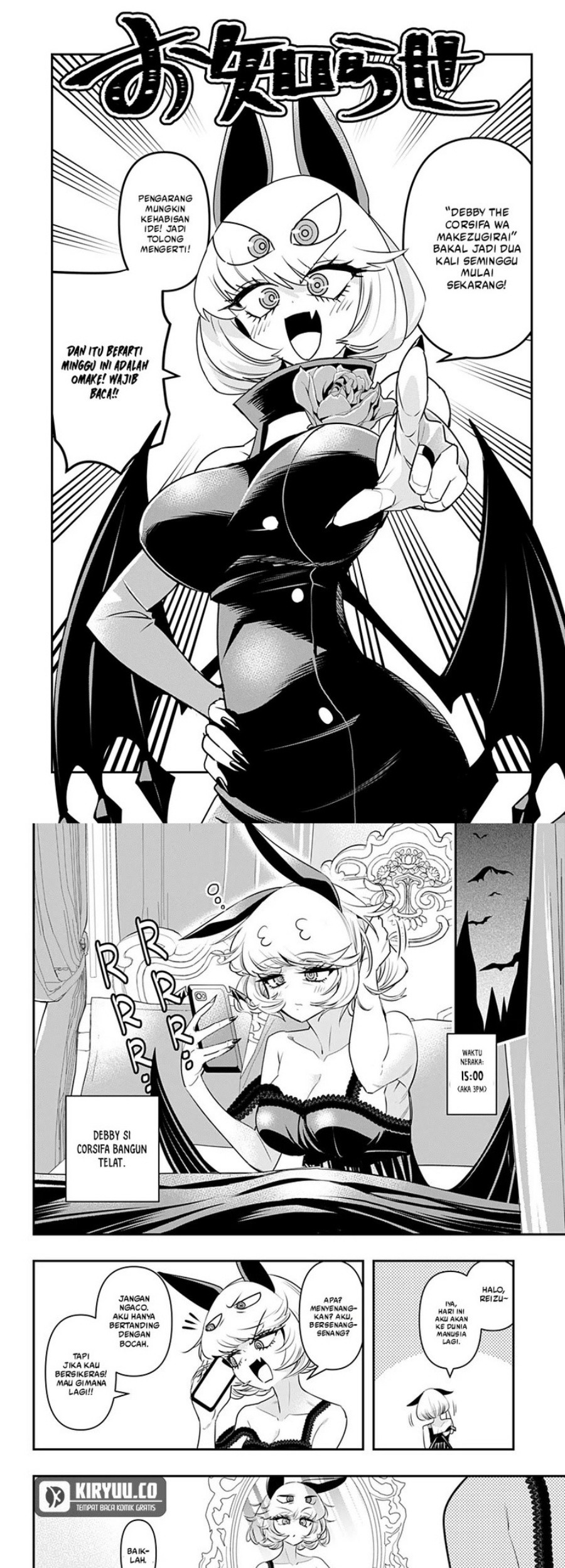 Komik Debby the Corsifa wa Makezugirai Chapter 5.5 gambar 1