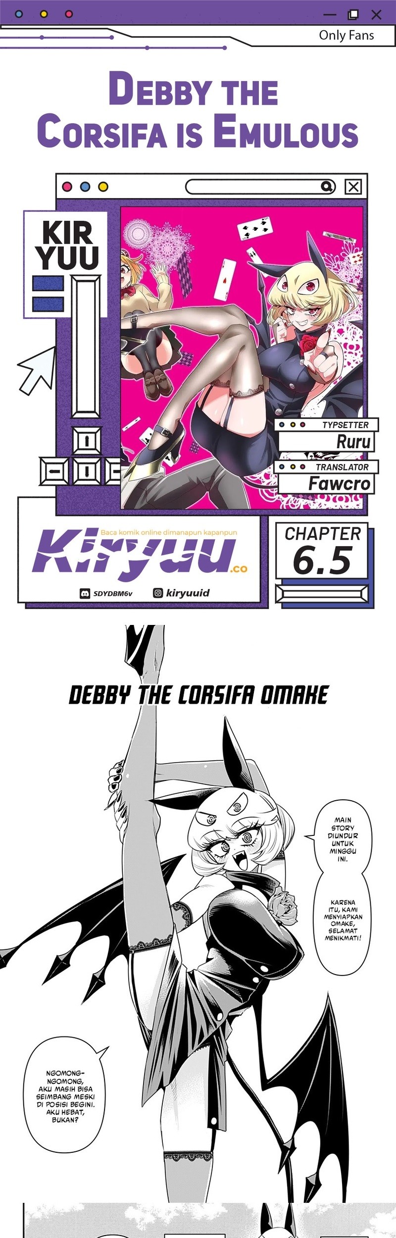 Komik Debby the Corsifa wa Makezugirai Chapter 6.5 gambar 1