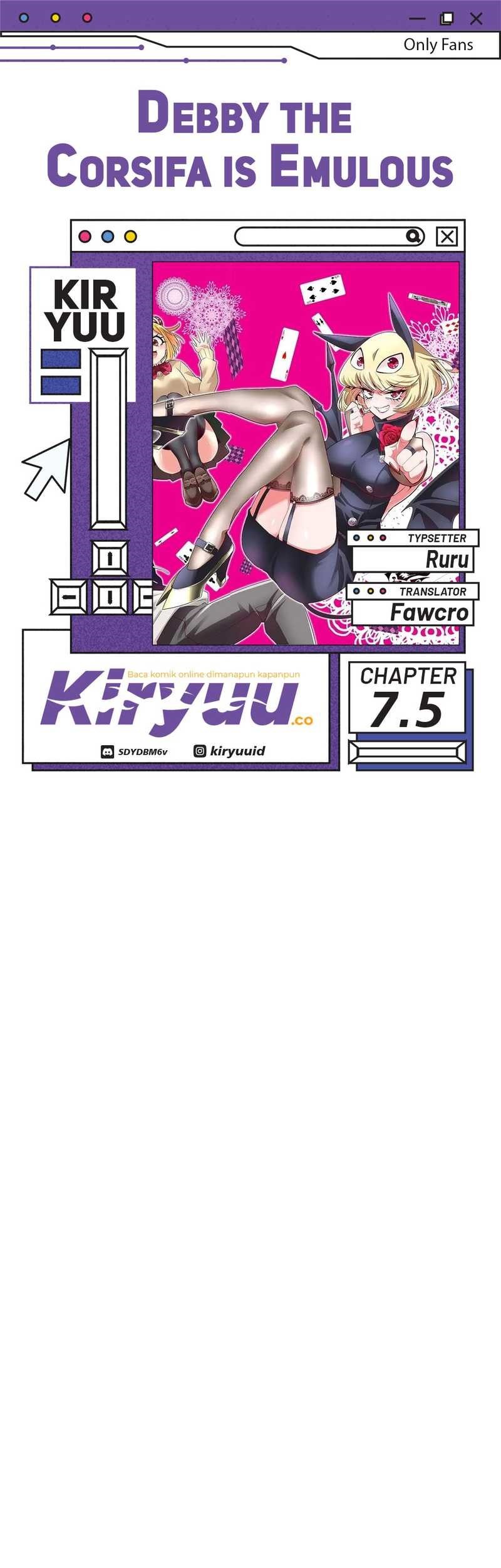 Komik Debby the Corsifa wa Makezugirai Chapter 7.5 gambar 1