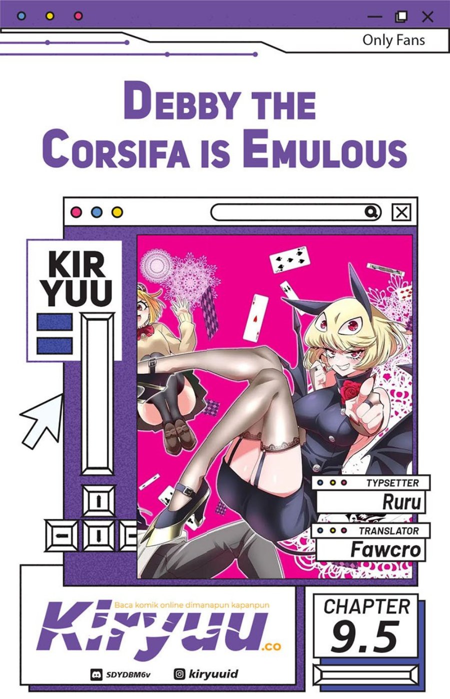 Komik Debby the Corsifa wa Makezugirai Chapter 9.5 gambar 1