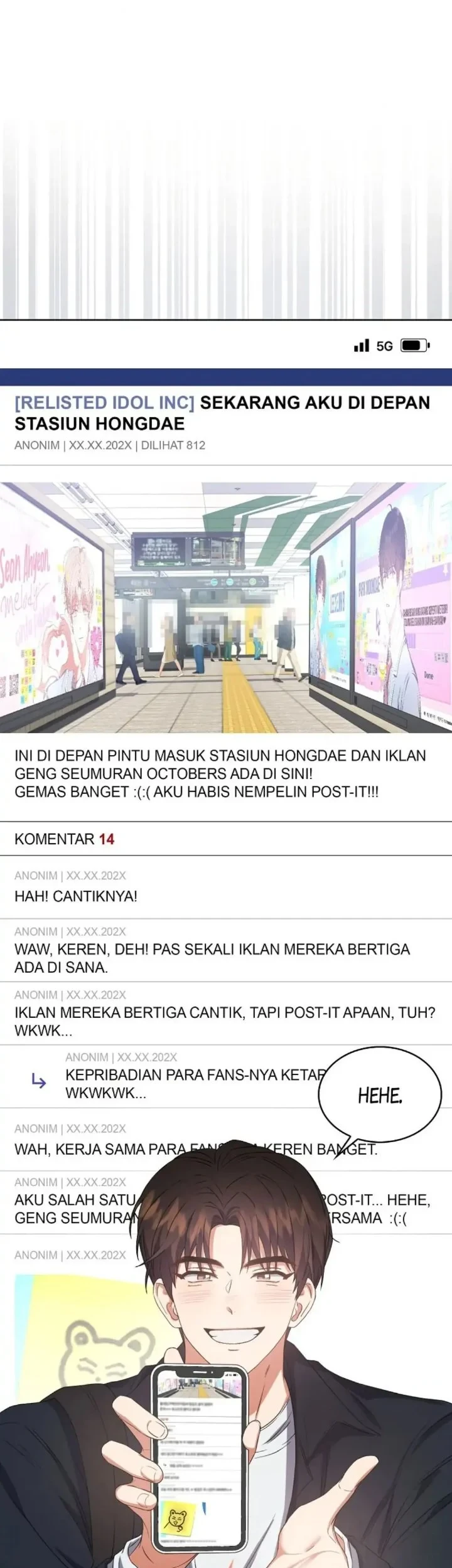 Komik Debut or Die Chapter 32 gambar 1