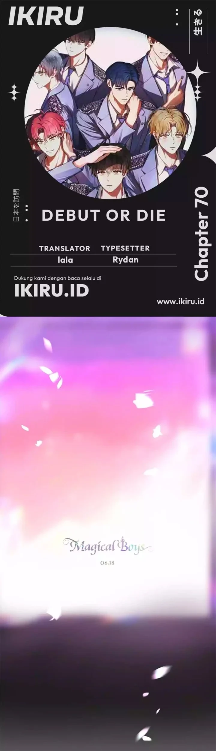 Komik Debut or Die Chapter 70 gambar 1
