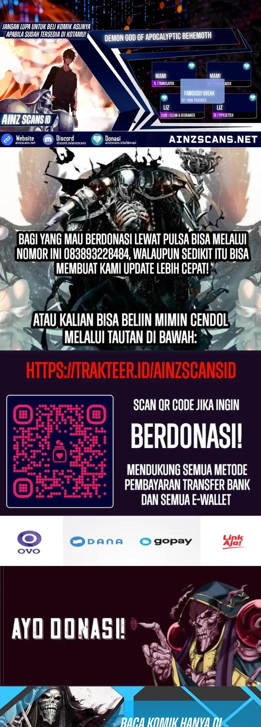 Komik Demon God of Apocalyptic Behemot Chapter 22 gambar 1