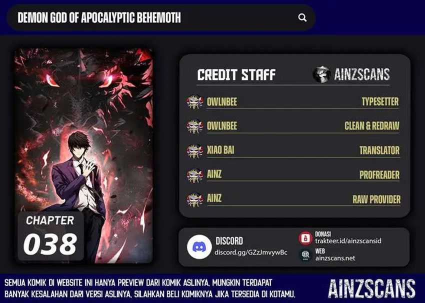 Komik Demon God of Apocalyptic Behemot Chapter 38 gambar 1