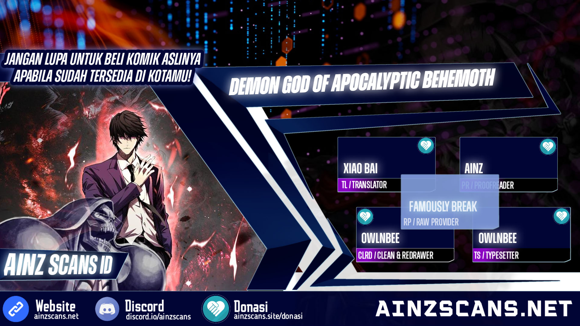 Komik Demon God of Apocalyptic Behemot Chapter 40 gambar 1