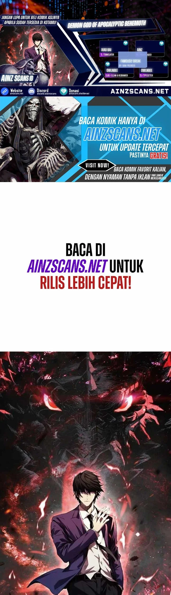 Komik Demon God of Apocalyptic Behemot Chapter 52 gambar 1