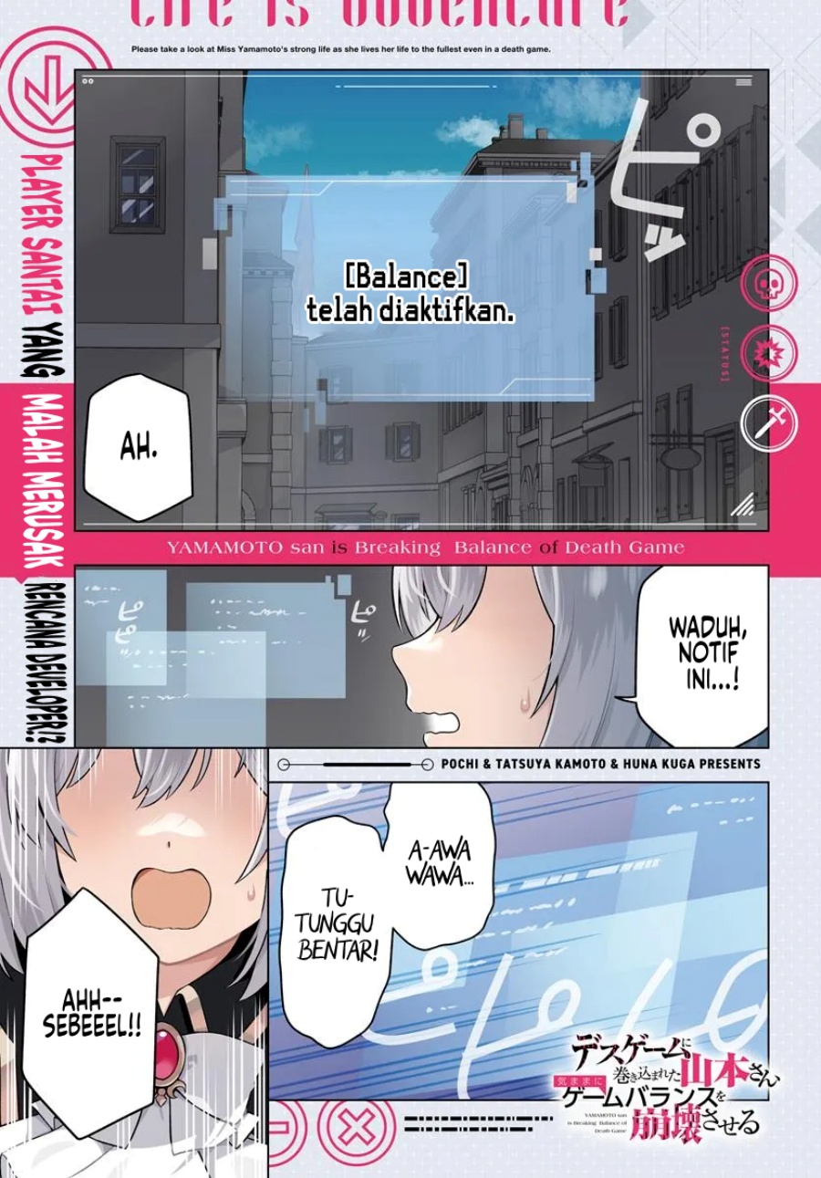 Manga Desugemu ni Makikomareta Yamamoto-san, Kimama ni Gemu Baransu wo Hokai Saseru Chapter 1 gambar 2