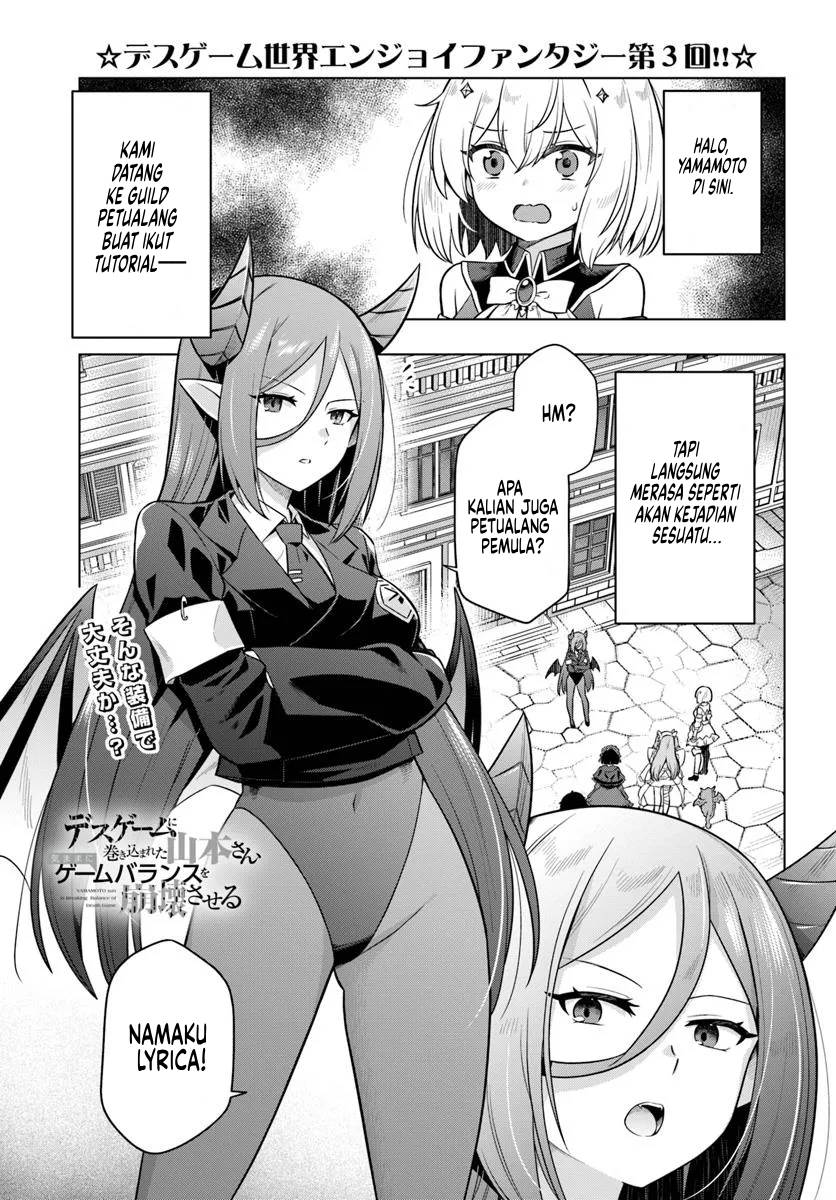 Manga Desugemu ni Makikomareta Yamamoto-san, Kimama ni Gemu Baransu wo Hokai Saseru Chapter 3 gambar 2