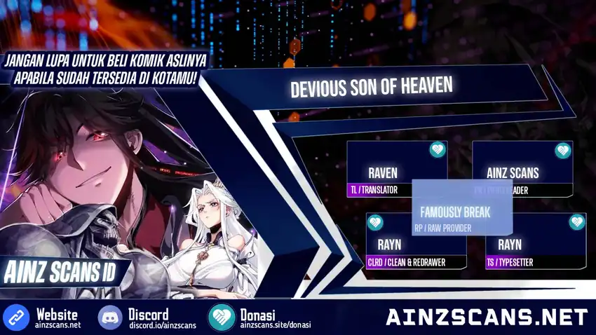 Komik Devious Son Of Heaven Chapter 160 gambar 1