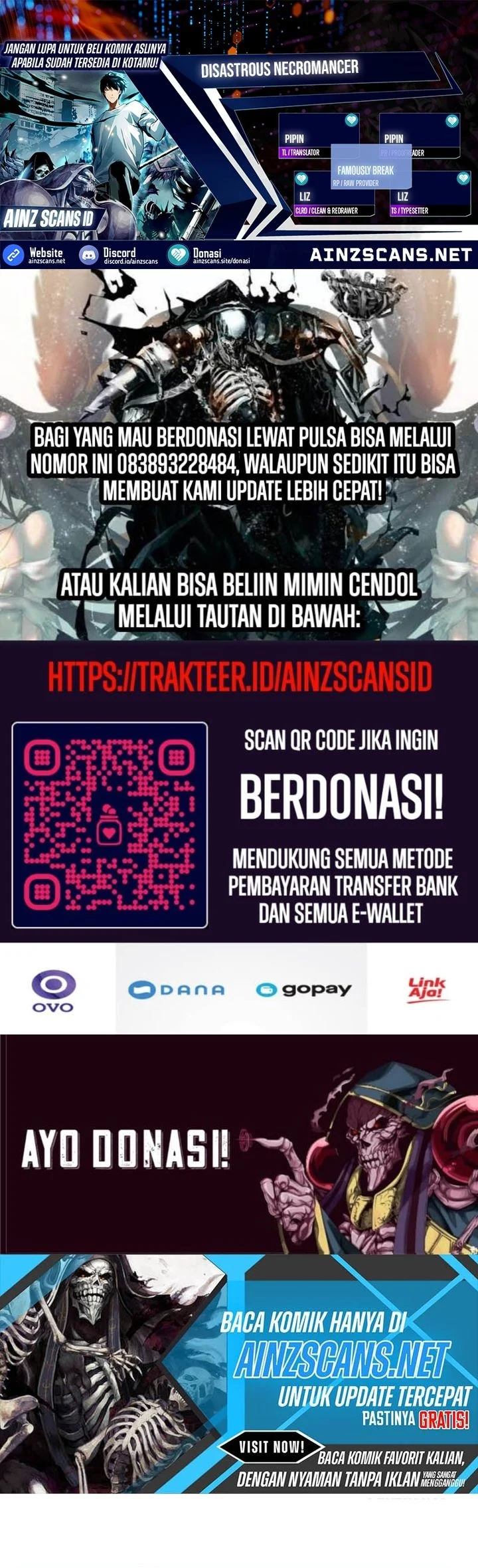 Komik Disastrous Necromancer Chapter 167 gambar 1
