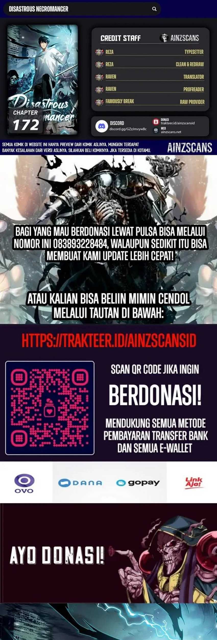 Komik Disastrous Necromancer Chapter 172 gambar 1