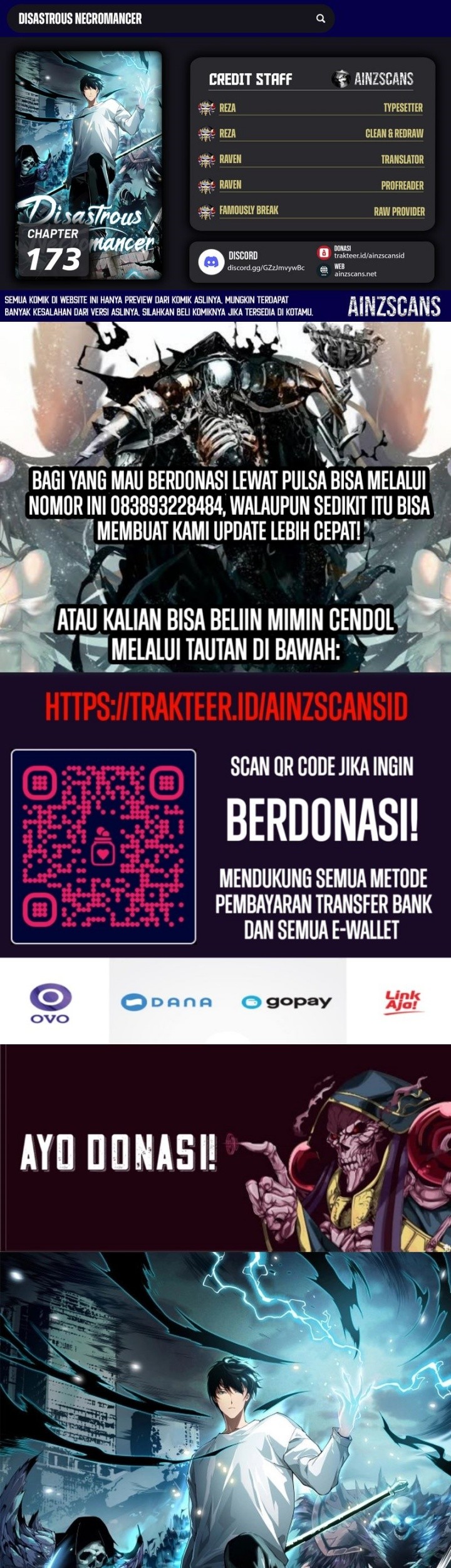 Komik Disastrous Necromancer Chapter 173 gambar 1