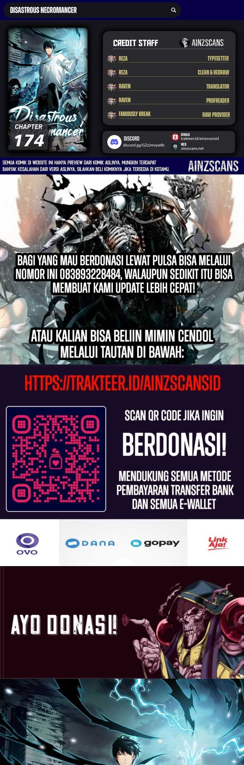 Komik Disastrous Necromancer Chapter 174 gambar 1