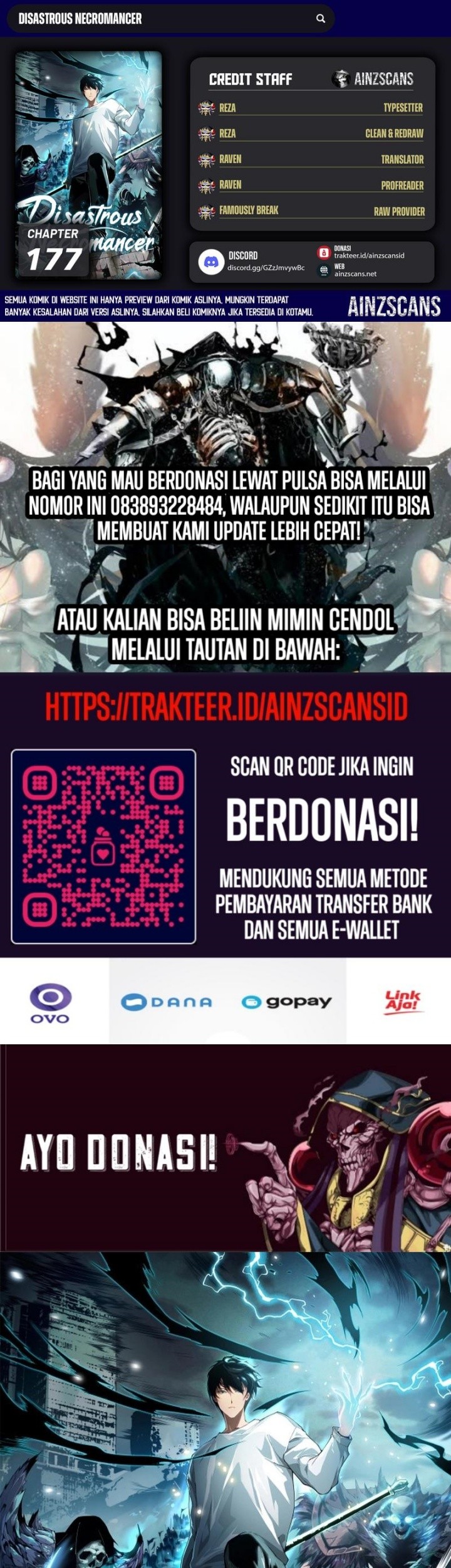 Komik Disastrous Necromancer Chapter 177 gambar 1
