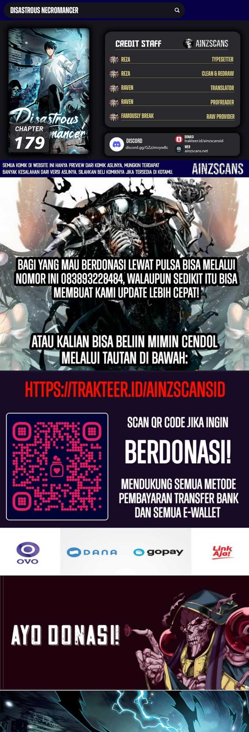 Komik Disastrous Necromancer Chapter 179 gambar 1