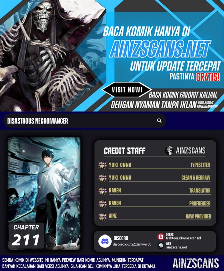 Komik Disastrous Necromancer Chapter 211 gambar 1