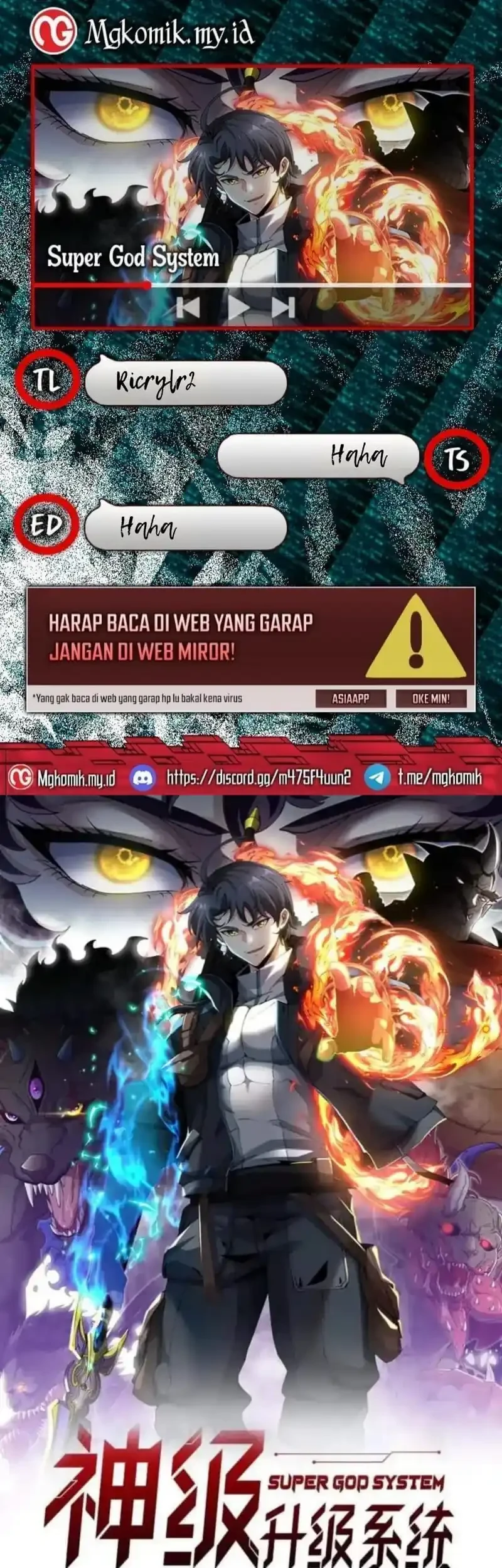 Komik Divine Leveling System Chapter 190 gambar 1